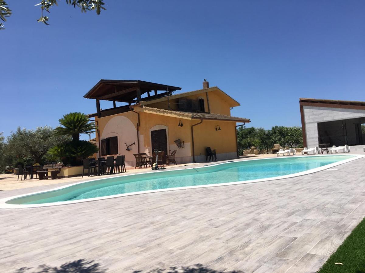 Agriturismo Tenuta San Giovanni Casale Leto SantʼAngelo Muxaro Exterior foto